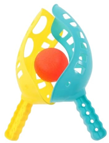 Fangball-Set,Lacrosse-Schläger Spiel | Buntes Strandspielzeug und Outdoor Sportausrüstung für Kinder und Erwachsene für Fitnessstudio Terrasse Park Picknick Garten Schule Zuhause Geburtstag