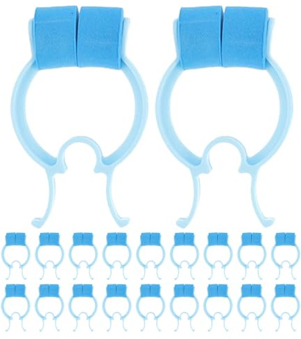 SUPVOX 30pcs Nose Clips for Breathing Pulmonary Function Test Nose Bleed Stopper - Respiratory Training Nasal Clamps for Children Swimming Outdoor Use
