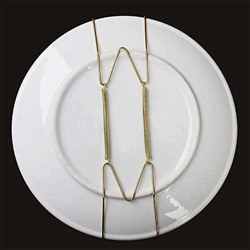 Invisibile da parete con gancio, Woopower 20,3 cm a 40,6 cm piatto decorativo supporti per 19,8 cm a 41,9 cm decorativo vassoio (confezione da) 20 cm