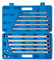 Blue Spot Tools 04307 Professionelles extra langes metrisches Ratschenschlüssel- und Adapter-Set (8–19 mm), 10-teilig