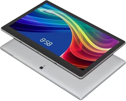 Tablet PC con display IPS HD da 14,1 pollici, sistema sottile Windows Tablet PC Android 8.0 con 1920 x 1080 pixel e processore a 64 bit a dieci core/8 GB di RAM/audio stereo(blu)