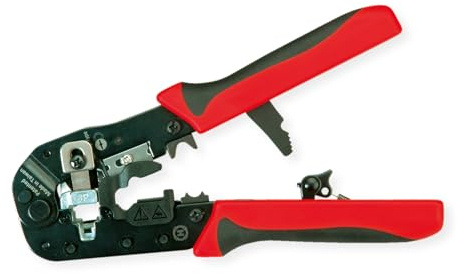 VALUE Pinza crimpatrice RJ45 (8P8C) con/senza collegamento