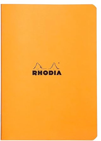Rhodia 119184C 10 Notizhefte A5 48 Blatt kariert Orange
