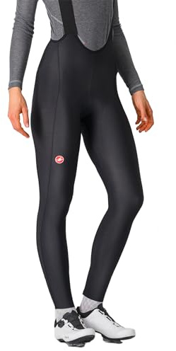 CASTELLI Damen Espresso DT Trägerhose, Rennradfahren, atmungsaktiv, mit Pro Level Sitzpolster/Chamois, Gravel Biking & Racing