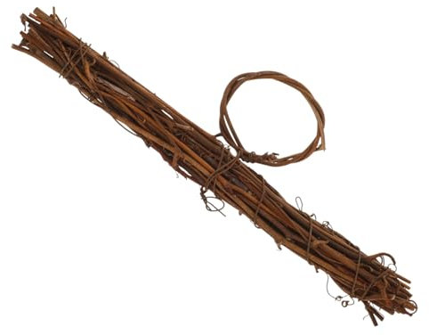 Toddmomy Hängerform Rattan Kranzrahmen DIY Handgemachter Rattan Wreath Für Kreative Festtagsdekoration Für Hochzeiten Weihnachten Ostern Und