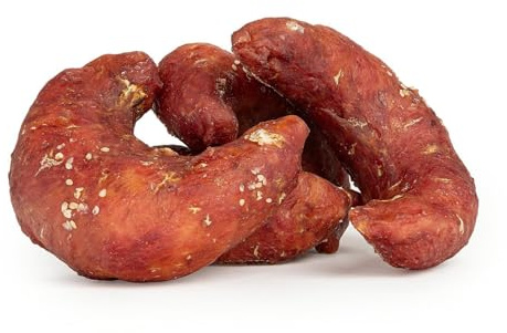 HAPPET® Lammfleisch Croissant Für Hunde – 4 Stück – Natürlicher Kausnack Mit 22% Lammfleisch, Leicht Verdaulich & Getreidefrei, Zahnpflege-Snack Für Hunde Aller Größen & Rassen