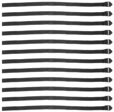 LRXIYODE Lot de 12 Dragonnes pour Canne de Marche 48 Cm, Sangles de Rechange Réglables en Longueur, Dragonnes Anti-Perte Renforcées en Matériau Haute Résistance, Accessoires pour