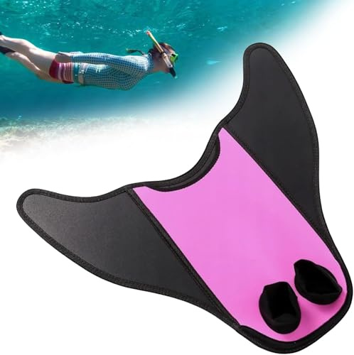 Spetsbst Pinna da sirena a partire dai 14 anni, monopinna per uomo e donna (rosso rosa)