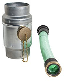 Wassersammler Piccolo aus Titanzink | Größe: 10 tlg. / DN 60mm
