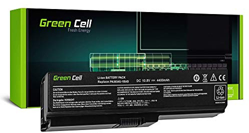 Green Cell Laptop Akku für Toshiba DynaBook 220C 253E CX EX MX, Qosmio SS T350 T351 T451 T550 T551 T560 TV TX, Mini NB510, Portege T130 T131 U400, Satellite