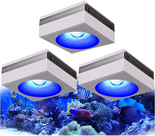 PopBloom RL90 WiFi Meerwasser LED 300W, Salzwasser LED Beleuchtung für Reef Coral Fish Wasserpflanzen Salzwasser Aquarium