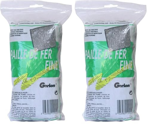 Paille de fer Gerlon - Surfine (Lot de 2)