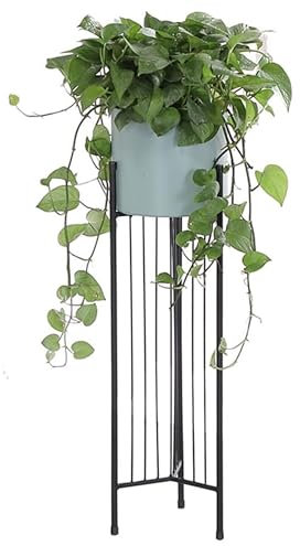 DDNGEJ Blumenständer Lagerregale Schmiedeeisen Blumentopfhalter Topfregal Kräuterregal Nordisches Regal Blumentopf Balkon