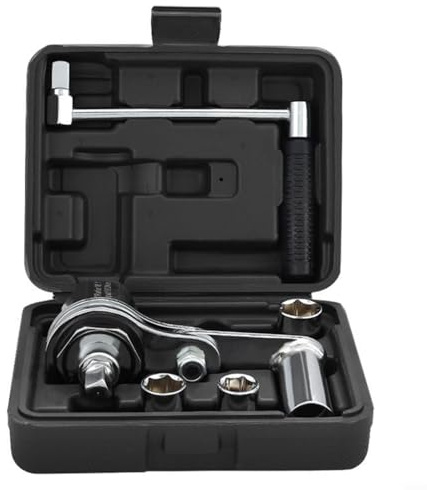 HomeVortex Heavy Duty Torque Multiplier Tool Kit with 3 Socket Sizes Labor Saving Wrench Set 1/2 Inch Drive 680Nm for car and Motorcycle Vehicle Wheel Maintenance