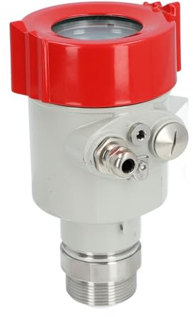 Garosa Sensore di Livello del Liquido Trasmettitore del Livello dell'acqua Ad Alta Precisione 80 GHz, Uscita in Lega di Alluminio 4-20 MA per Monitoraggio di Serbatoi Industriali Gamma 0-20 M
