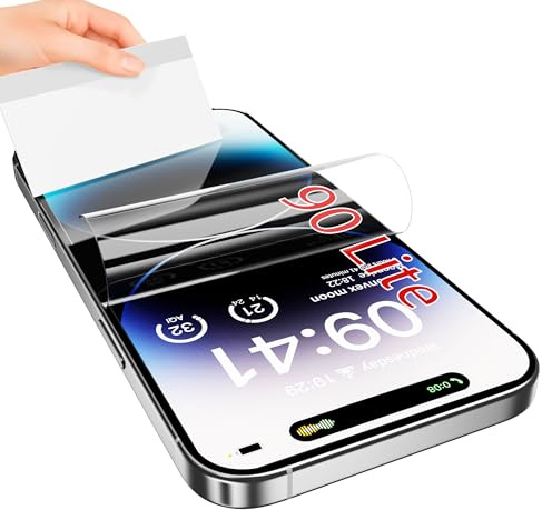 JUVENPROTO 3 Pezzi per Honor 90 Lite TPU Pellicola Protettiva Idrogel,Pellicola Protettiva TPU per Trasparente HD Morbida Display ID Impronte Digitali(Non Vetro Temperato)