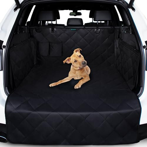 Yummy Bee Car Boot Protector for Dogs - Boot Liner for Dogs - Dog Boot Liner and Bumper Protector - Heavy Duty 4 Layer Car Boot Cover - Waterproof Non Slip Large Universal Fit 4x4 Estate SUV