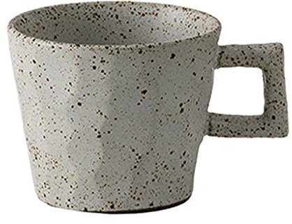 MTFBQ Tazzina da caffè Personalizzata Tazze da Te Espresso, caffè, Cioccolata Calda, Latte E Altre Bevande Preferite, Grande capacità, Grigio