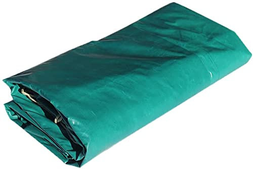 LIOYUHGTFY LKW Plane Fahrrad Garage Plane Gartenmöbelabdeckungen PVC-Plane, hochdichtes, kunststoffbeschichtetes Gewebe 1022(Color:Green;Size:4X6M)