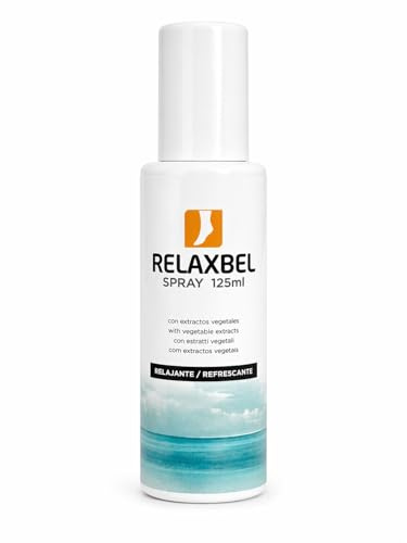 Relaxbel Spray 125 ml - Spray Piernas Cansadas, Pesadas, Hinchadas - Efecto Frío - Árnica, Castaño de Indias y Mentol - Lensa
