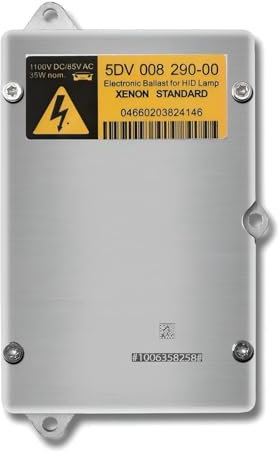 Dixhills Headlight Control Module with XENON HID Ballast 12V 35W Compatible with A6 A8 5 Series 7 Series x3 X5 Z4 E Class ML SLK R Class 2002-2008 Replacement for 4E0907476 5DV00829000