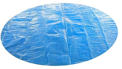 Supvox Solar Poolabdeckung Runde Wärmeisolierende wasserdichte Abdeckung Für Aufblasbare Pools Und Rahmenpools Faltbar Installieren Blau Durchmesser