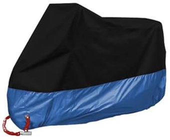RIKOL Motorradabdeckung Wasserdicht Outdoor UV Anti Regen Für BM-&W R1150RT K1300R R1100RT GS 1200 F800 GS 650 NEUN Fahrradabdeckung Abdeckungen (Color : 3(NO Lock), Size : Large)