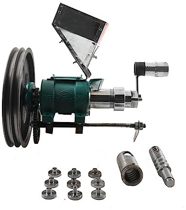 SUDEG Extrudeuse daliments soufflés,Maïs Riz Extrudeuse Corn Rice Puffed Snack Maker, Machine électrique Multifonctionnelle à Souffler les Aliments avec 9 Moules pour Riz & Maïs