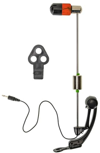 Alarma de mordida de pesca, indicador de alerta de sonido, palo de luz, cadena de aparejos de pesca Swinger, indicador de mordida de pesca