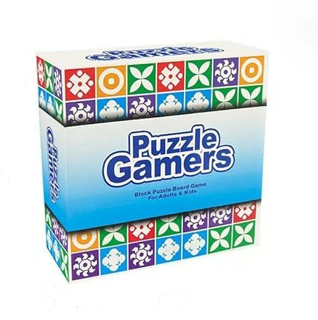 Puzzle Gamers Logikspiel für Kinder & Erwachsene – 3D Denkspiel mit 80 Aufgaben & 4 Schwierigkeitsstufen – Pädagogisches Familienspiel ab 6 Jahren – Kompakt