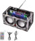 Elektronik Lötbausätze Set - Bluetooth Lautsprecher Bausatz mit FM Radio & Sprachaufnahme, Musikspieler mit Fernbedienung & LED-Licht Löten Lernen DIY Kit Geschenk für Erwachsene, Kinder ab 12 Jahren