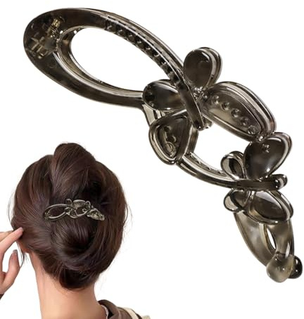 Banana Clip - Haarspangen Für Damen - Bananen-Haarspangen | Gedrehte Haarspange, Rutschfestes Haar-Accessoire Rutschfeste Haarklammern Für Langes Kurzes Dickes Oder Feines Haar, Styling-Accessoires