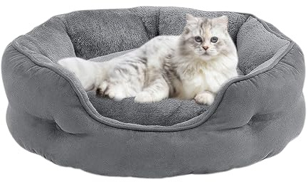 Generisch Katzenhöhle Bett,Winterwarmer Indoor Hundeschlafplatz - Antirutsch Tierliege Für Kleine Mittelgroße Große Kitten Welpen