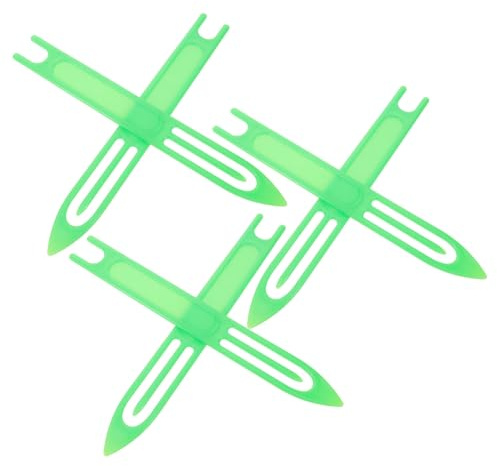 Mikinona 6 Piezas Agujas Grandes de Plástico para Pesado Herramienta para Reparación de Alfombras y Redes de Pesca para Proyectos DIY y Materiales Gruesos