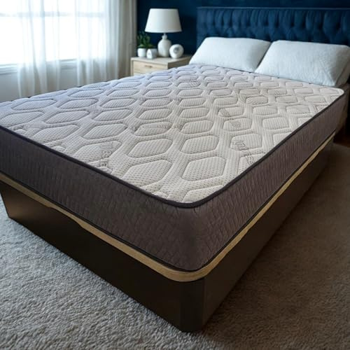Muebles en Oferta – Colchón Viscoelástico 150x190 | Altura 30 cm | Firme | Espuma HR | Transpirable | Cara Invierno Verano | 7 Zonas de Confort