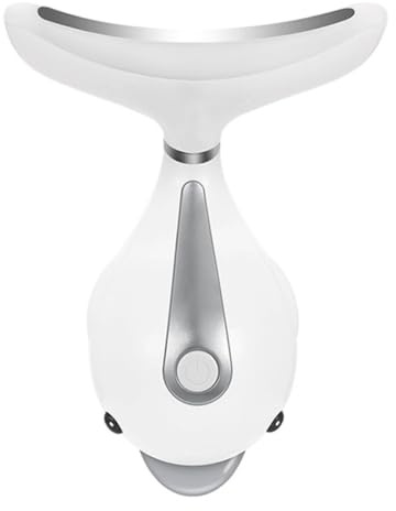 Dispositivo Estetico per Collo Antirughe Ricaricabile Usb, Bianco | Abs e Pc, Tre Modalità Sensore Temperatura, per Ragazza, Effetto Rassodante e Sollevante