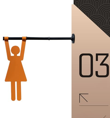 Toilettenschild – Beschilderung modern – leichte Schilder für Badezimmer | für WC, Geschäft, Zuhause, Büro, Mitarbeiter, Frauen und Männer
