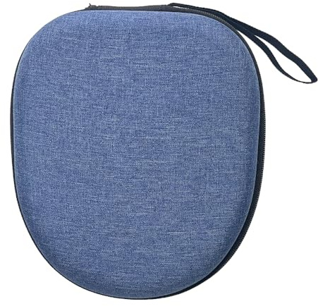 Portable Headphone Case Over Ear Wireless Bluetooth Universal Brand Headphone Case Compatible With SONY JBL And Other Brands Headset bag (Blue)