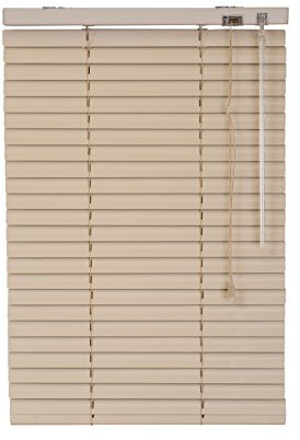 Sunlines HWA20013 Klemmfix-Jalousie Fixmaß, Metall, coffee-creme, 100 x 120 cm