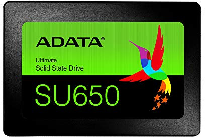 ADATA Ultimate SU650 480GB Solid State Drive, black