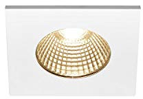 SLV PATTA-I, LED Outdoor Deckeneinbauleuchte, eckig DL IP65 weiß 1800-3000K
