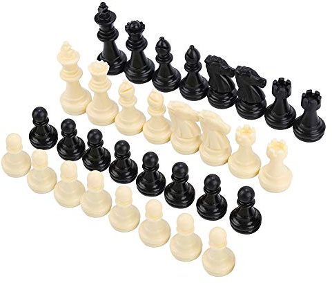 32 Stücke Schachfigur, Magnetische Internationale Schachfiguren Set Schachturnier Spiel Unterhaltung Werkzeug Chess Pieces