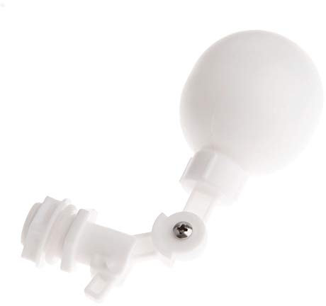 SUOFEILAIMU Kunststoff Mini Float-Kugelhahn abzusperren 1/4 Zoll Gewinde automatischer Vorschub Fill Aquarium Aquarium Wasser Luftbefeuchter Ventil DN8 Schwimmerventil