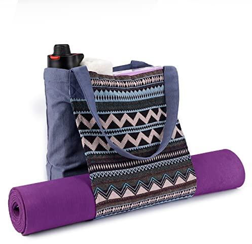 Thermikoa Yogatasche, Yogamatte Tasche, Yogatasche für Matte und Zubehör, Taschen für Yogamatten Groß, Geräumig, Gym, Pilates und Yoga Tasche, Yoga-Zubehör, Yogamattentasche