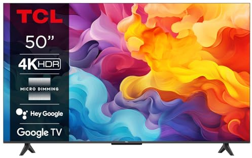 TCL 50P655 - Smart TV 50 Pollici (127 cm) LED 4K DVB-T2 H.264, H.265 Classe F