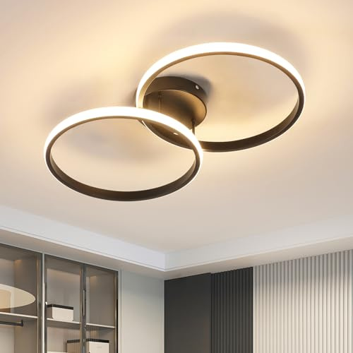 Pheashine Lámpara de Techo LED Regulable 38W, con Mando a Distancia | 3000K-6500K Lampara de Techo LED para Salon, Dormitorio, Comedor