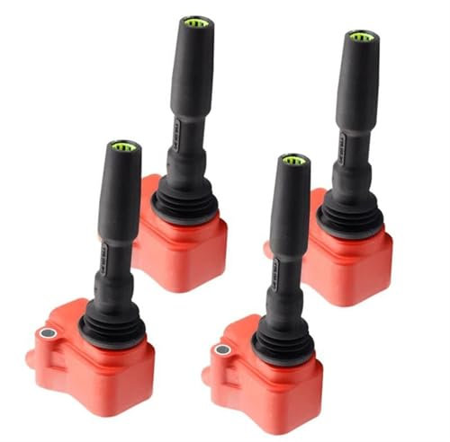 Zündverteiler Zündkabelsatz Zündspule Hochspannungspaket Für VW Für Bora Für Golf Für Jetta Für Polo Für Sharon Für Skoda Für Seat Zündspule für einen Automotor(4 pcs)