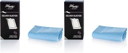 Hagerty Silver Duster removes Dirt & Oxidation Restores Brightness & Shine (Pack of 2)