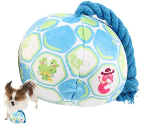 Genérico Boule disco pour chiens de grande taille, jouet pour chien en plein air | Rire coloré et doux pour anniversaire, plaisir interactif