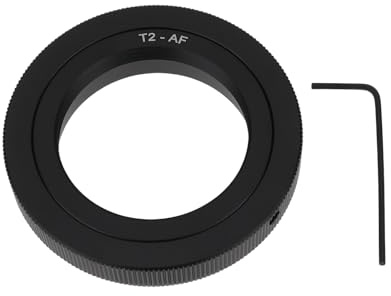 eMagTech Adattatore Per Obiettivo T-Mount T2-AF Compatibile Con Sony Fotocamera E Compatibile Con Minolta AF